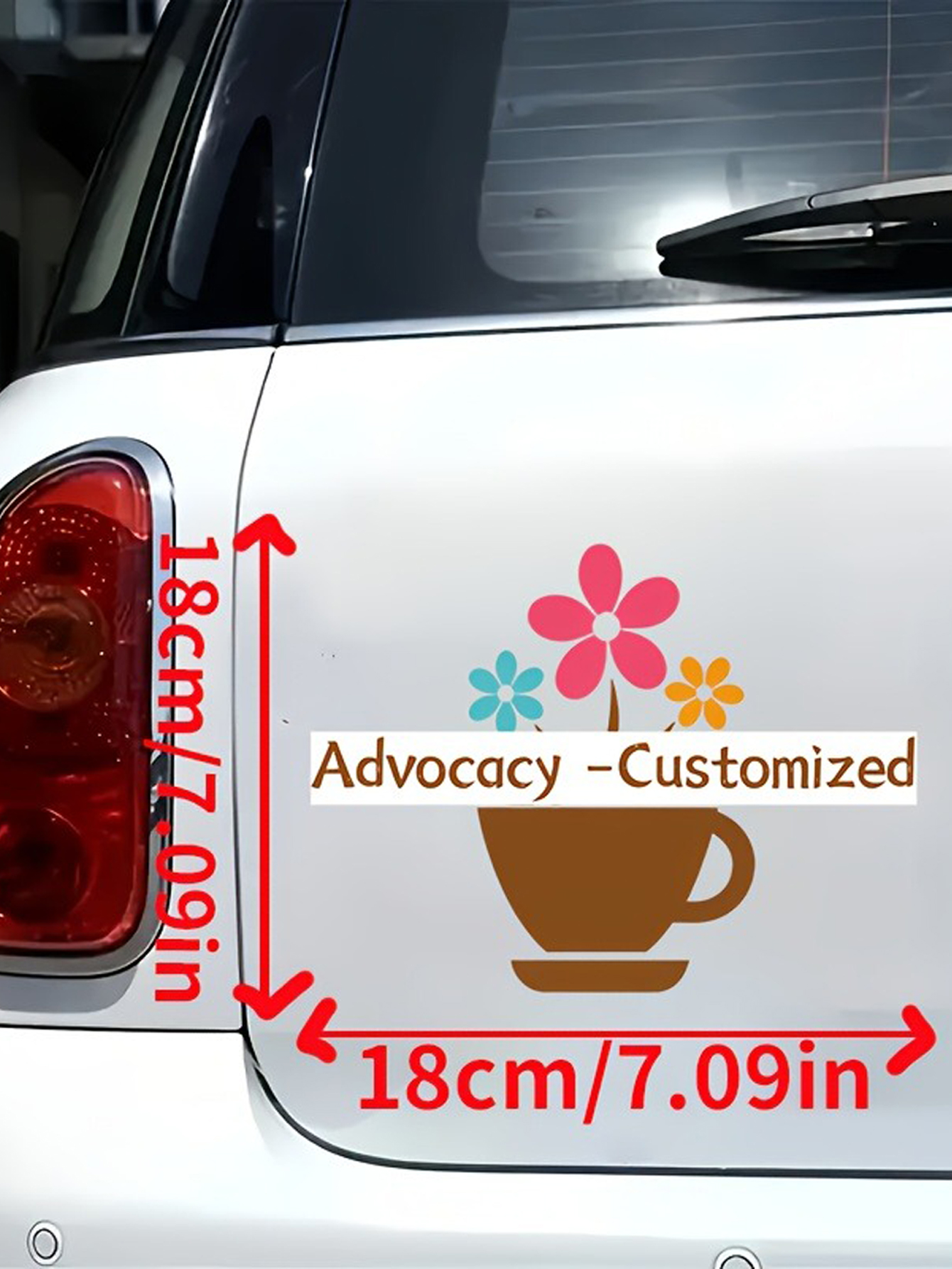 Personalised Car Stickers – Pictures and Text
